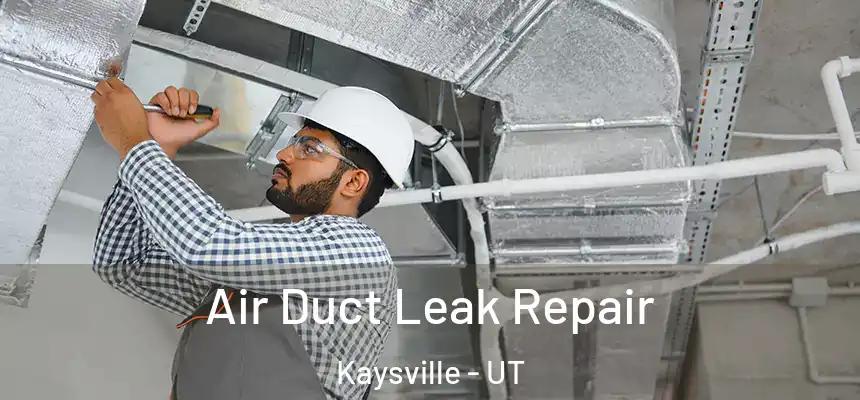 Air Duct Leak Repair Kaysville - UT