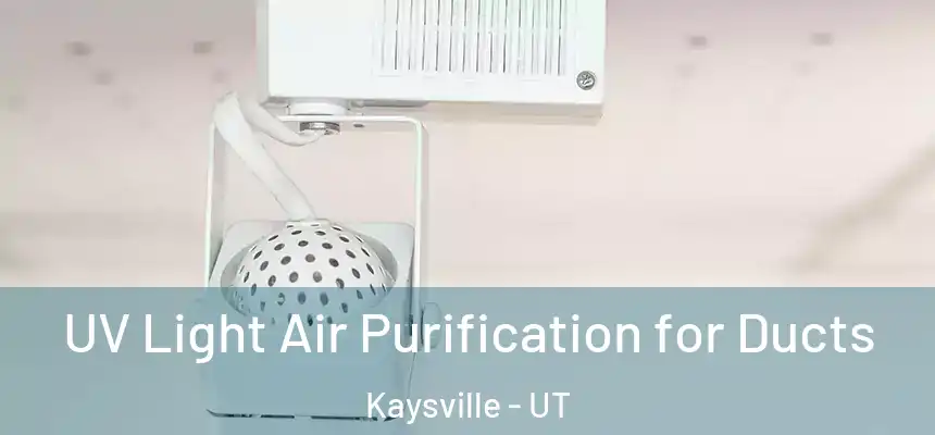  UV Light Air Purification for Ducts Kaysville - UT